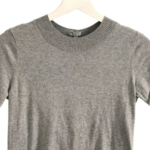 n:PHILANTHROPY Graves Lace Back Sweater, Size XS, Gray - Picture 11 of 13